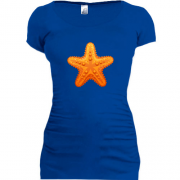Подовжена футболка з морською зіркою