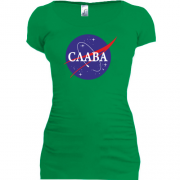 Подовжена футболка Слава (NASA Style)