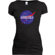 Подовжена футболка Анжеліка (NASA Style)
