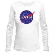Жіночий лонгслів Катя (NASA Style)