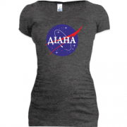 Подовжена футболка Діана (NASA Style)