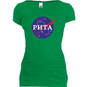 Подовжена футболка Рита (NASA Style)