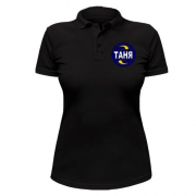 Жіноча футболка-поло з ім'ям Таня в колі