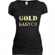 Подовжена футболка Gold Бабушка