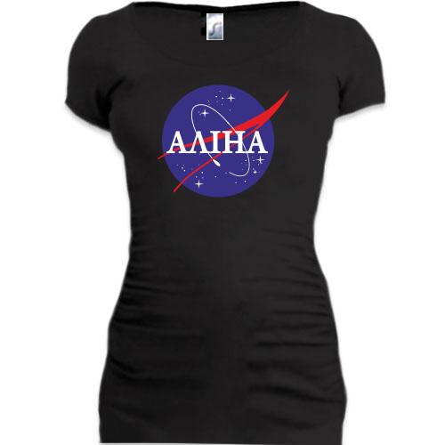 Подовжена футболка Аліна (NASA Style)