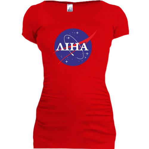 Подовжена футболка Ліна (NASA Style)
