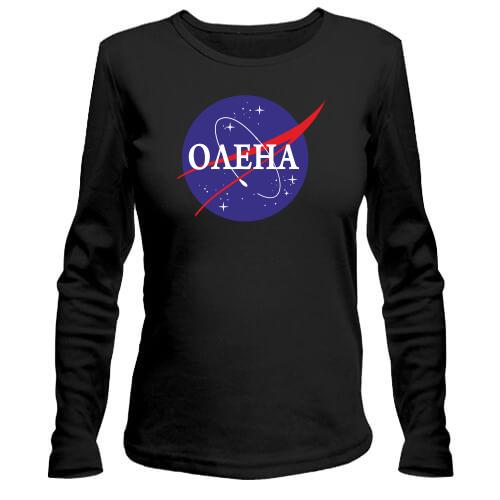 Жіночий лонгслів Олена (NASA Style)