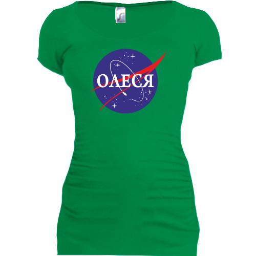 Подовжена футболка Олеся (NASA Style)