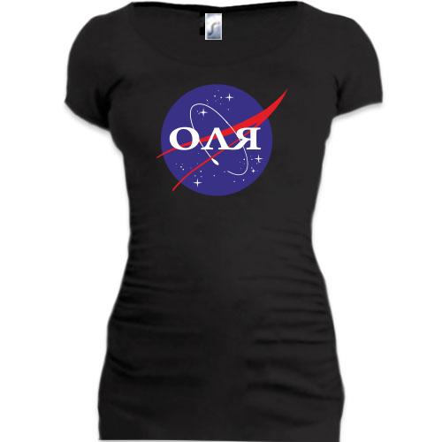 Подовжена футболка Оля (NASA Style)