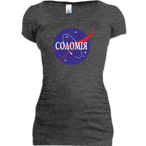 Подовжена футболка Соломія (NASA Style)