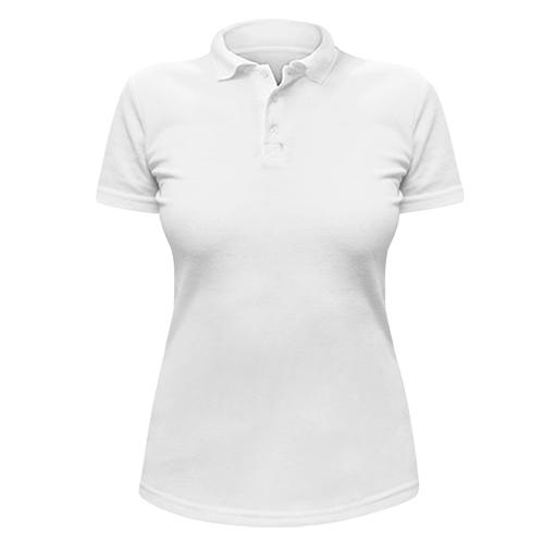 Жіноча футболка-поло з клацанням пальців і сердечком